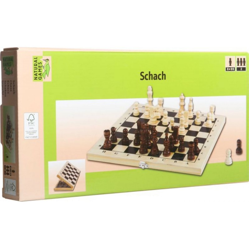 Schaakkist licht, 29*29cm