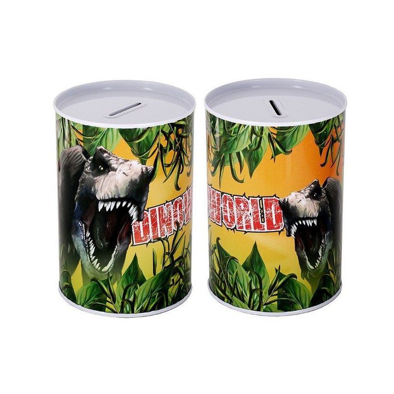 Spaarpot DinoWorld 8,5x11,5 cm