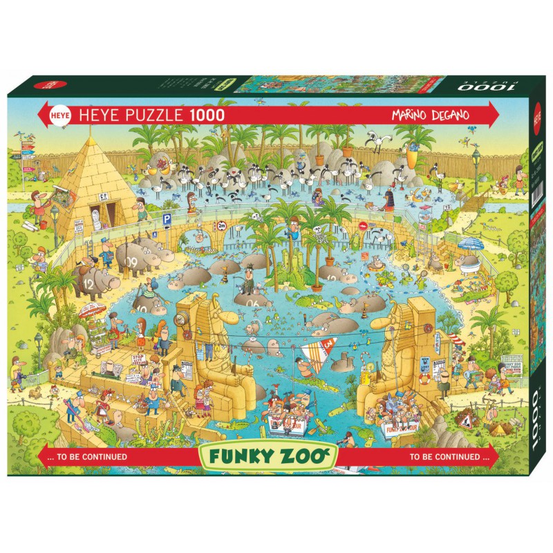 Funky Zoo.2: African Habitat 1000 stukjes