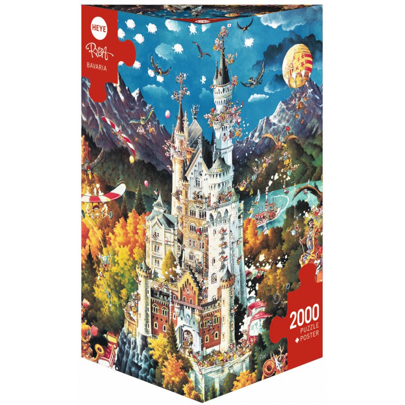 Bavaria, Heye Puzzel 2000 stukjes
