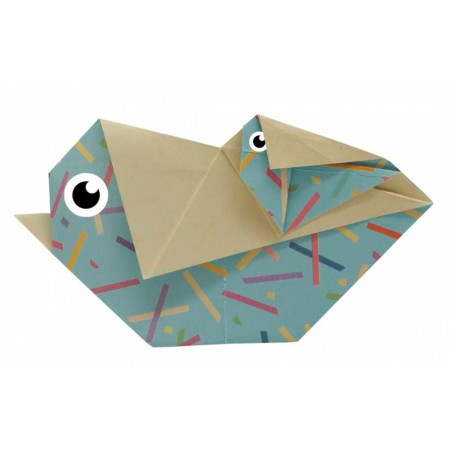 Fridolin Funny Origami - Kip 15*15cm