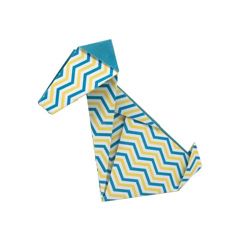 Fridolin Funny Origami - Hond 20*20cm