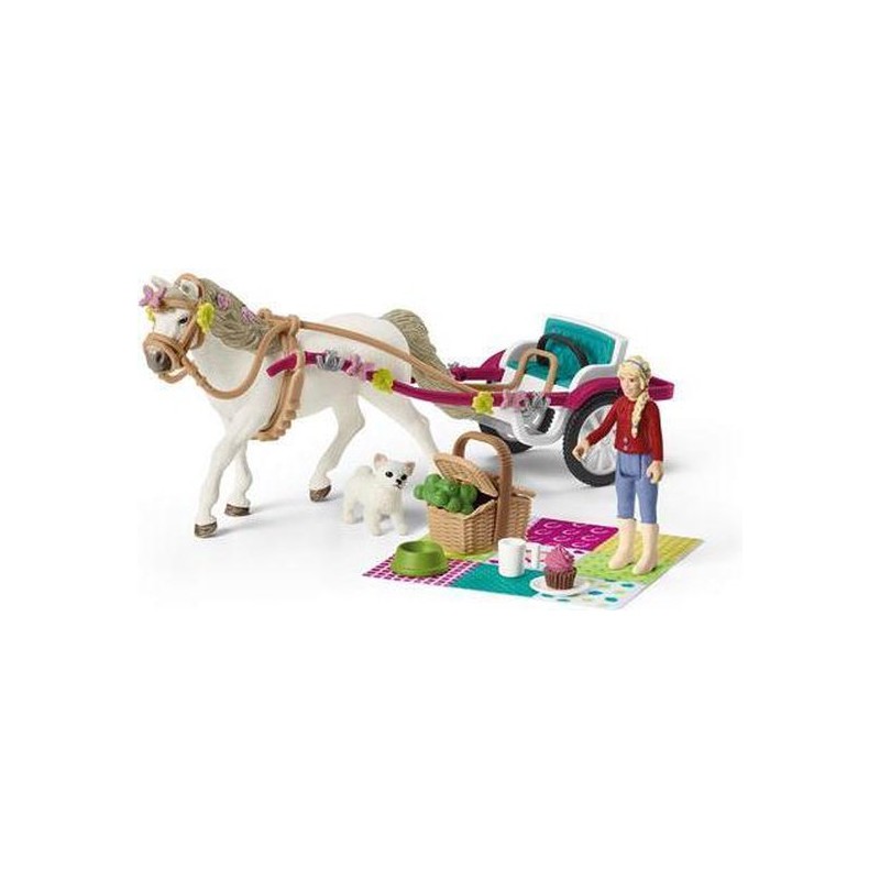 Schleich Koets voor de paarden show, 42467