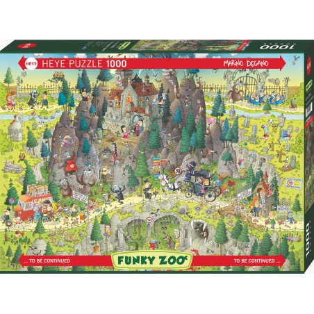 Funky Zoo 6: Transylvanian habitat Heye 1000 stukjes