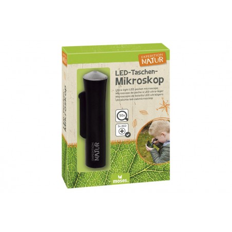 Moses, Expeditie Natuur Pocket Led Microscoop