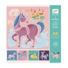 Djeco - Sjablonen - Paarden