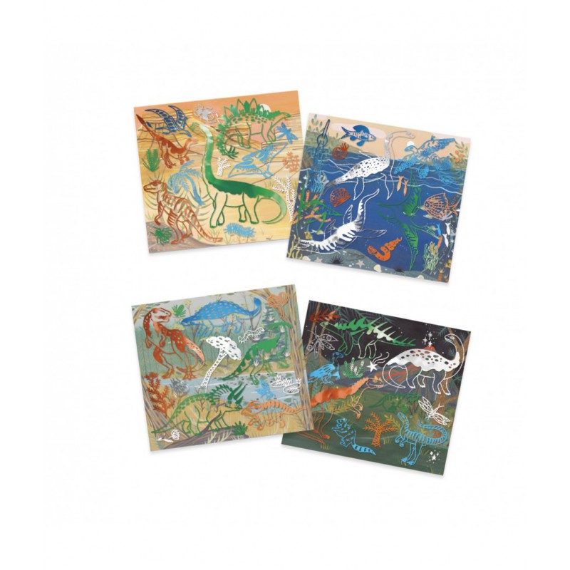 Djeco - Artistic patch - dinosaurussen