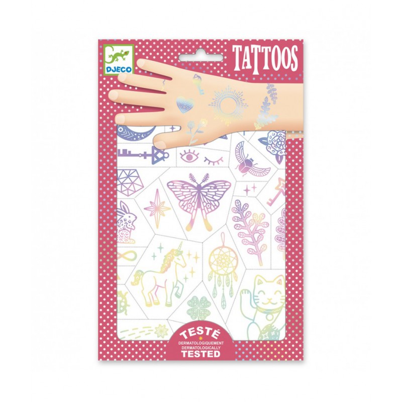 Djeco - Tattoos - Lucky charms