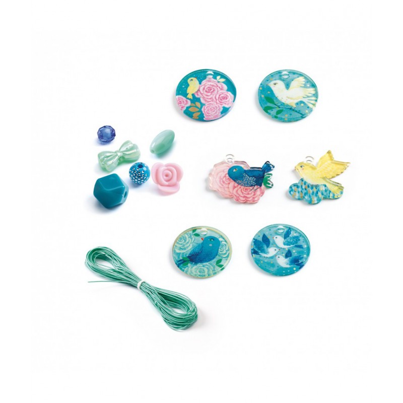 Djeco - kralen fantasie - Vogels