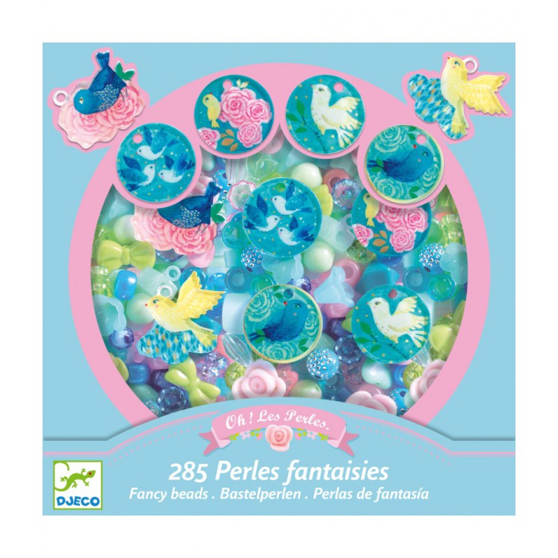 Djeco - kralen fantasie - Vogels