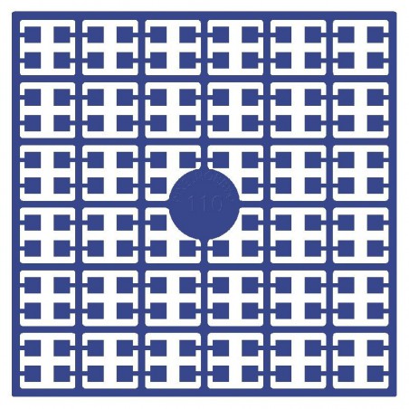 Pixel Hobby matje - 110 Korenbloemblauw donker