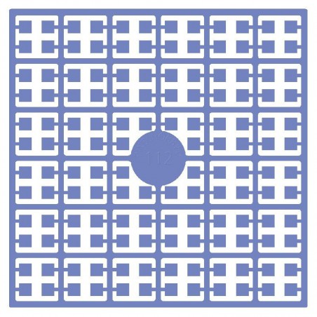 Pixel Hobby matje - 112 Duivenblauw