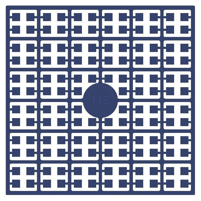 Pixel Hobby matje - 113 Wedgewood blauw donker