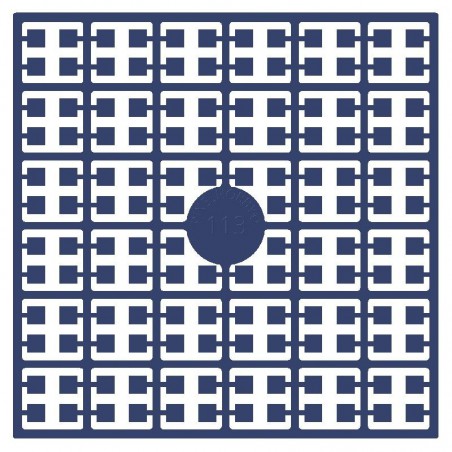 Pixel Hobby matje - 113 Wedgewood blauw donker