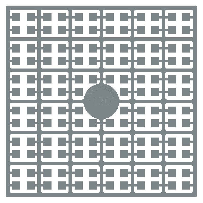 Pixel Hobby matje - 120 Muisgrijs