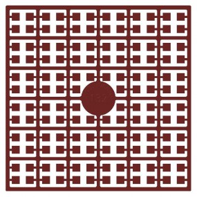 Pixel Hobby matje - 132 Kerstmisrood donker