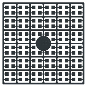 Pixel Hobby matje - 135 Antracietzwart