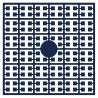 Pixel Hobby matje - 136 Poolblauw donker