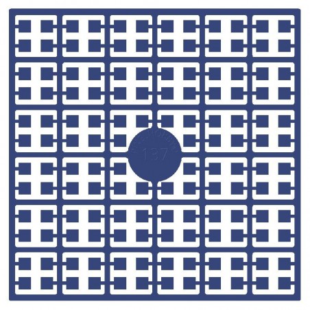 Pixel Hobby matje - 137 Marineblauw