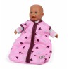 Bayer Chic, Poppenslaapzak (lichtroze/aubergine/sterren)