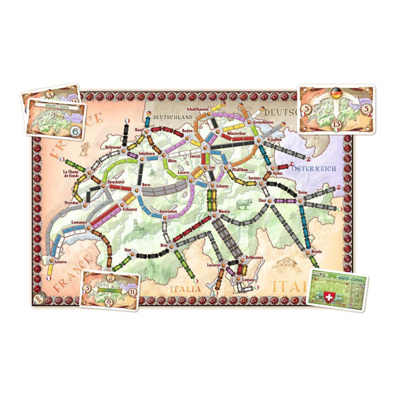Ticket to Ride India - Bordspel, Asmodee
