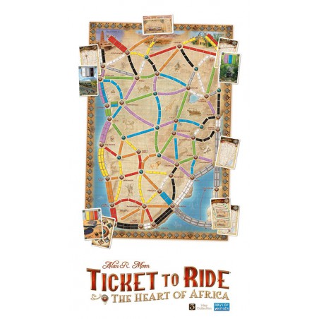 Ticket to Ride Africa - Bordspel. Asmodee