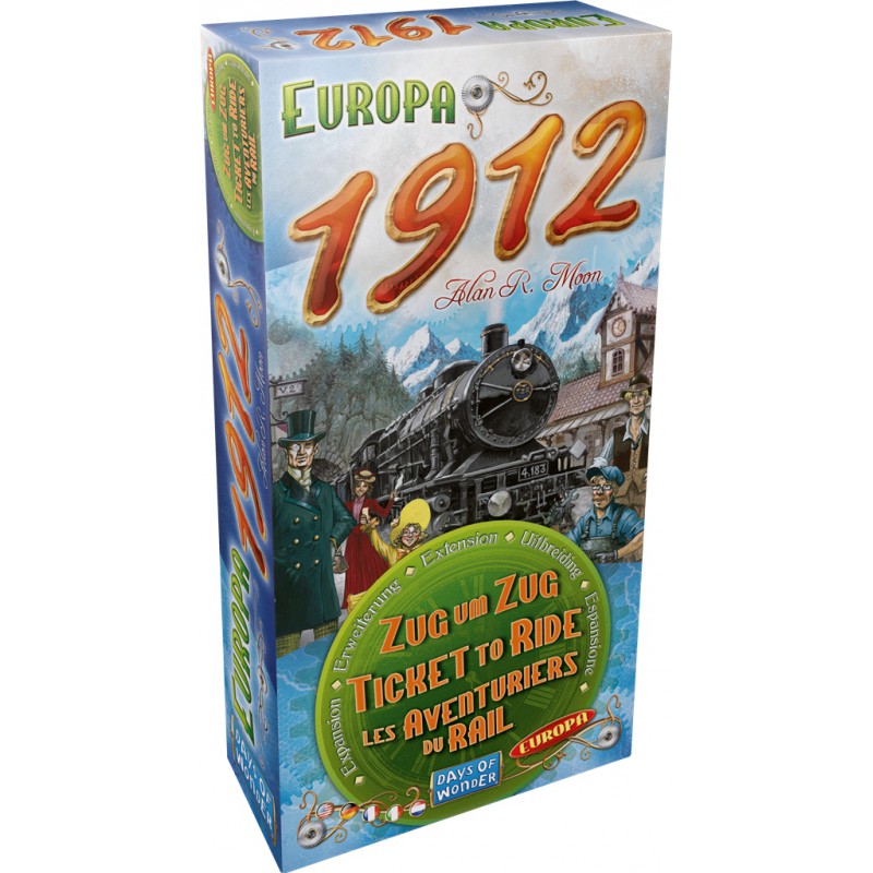 Ticket to Ride: 1912 - Bordspel, Asmodee