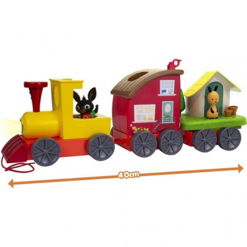 Bing -  Trein met licht en geluid speelset