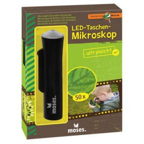 Moses, Expeditie Natuur pocket LED microscoop ultralicht