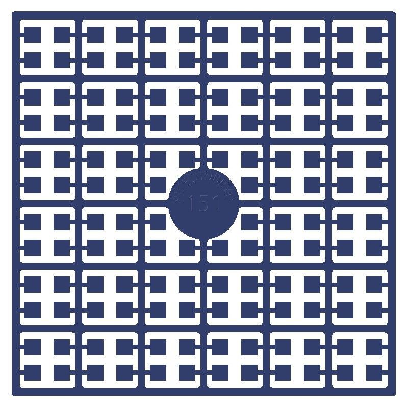 Pixel Hobby matje - 151 Marineblauw