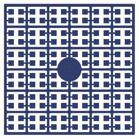 Pixel Hobby matje - 151 Marineblauw