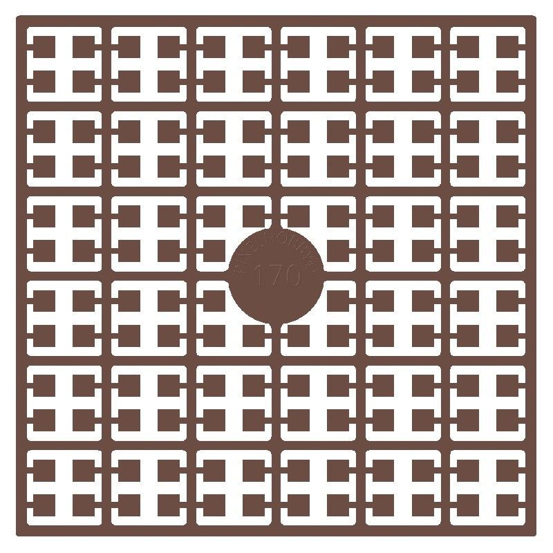 Pixel Hobby matje - 170 Leverkleur donker