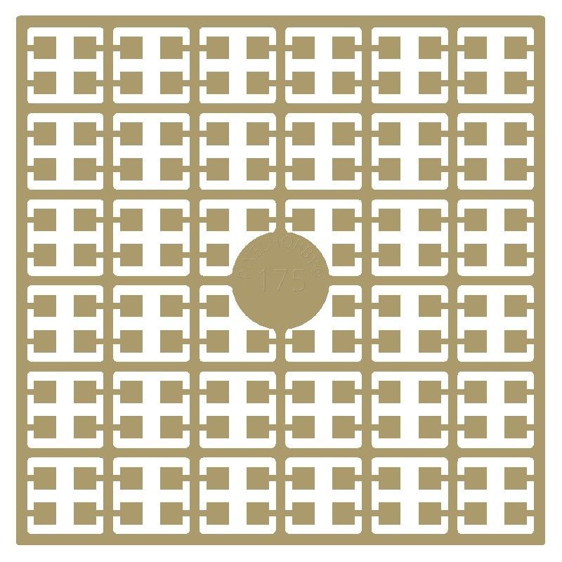 Pixel Hobby matje - 175 Hazelnootbruin extra licht