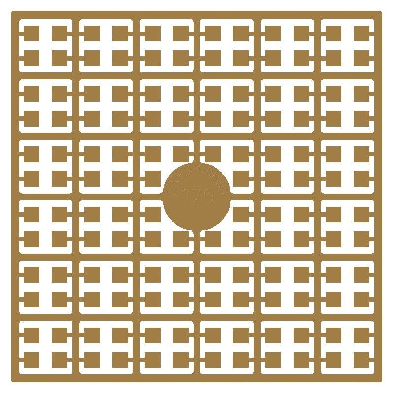 Pixel Hobby matje - 179 Caramel donker