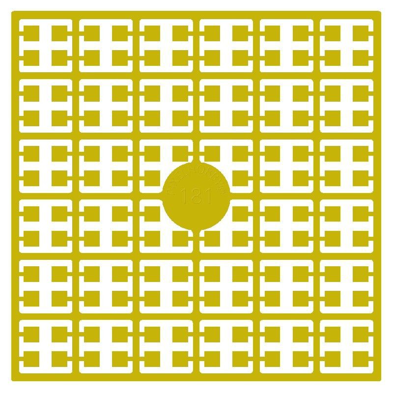 Pixel Hobby matje - 181 Citroengeel donker