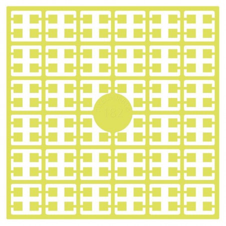 Pixel Hobby matje - 182 Citroengeel licht