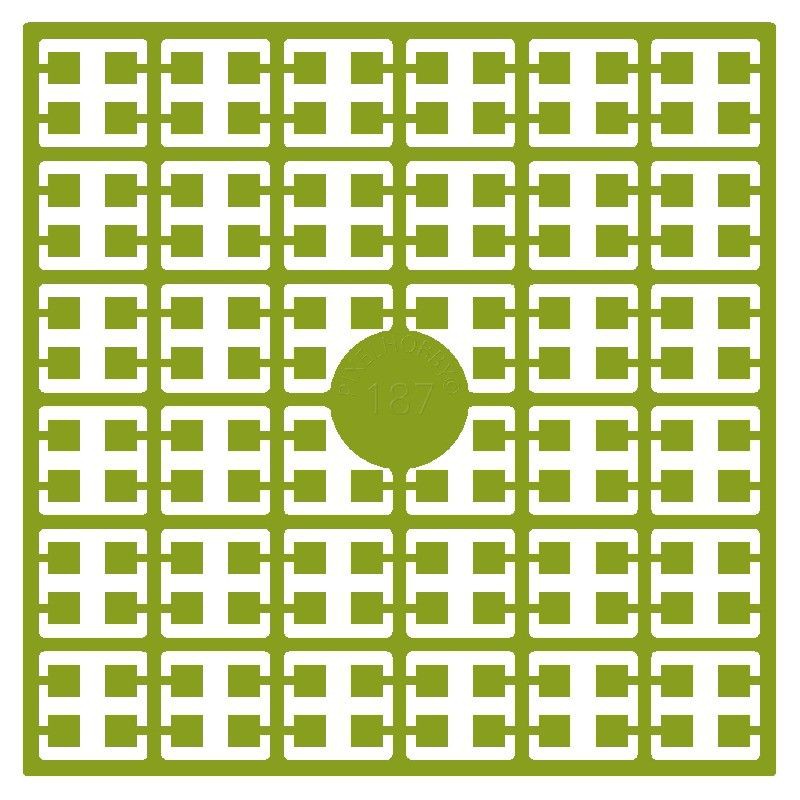 Pixel Hobby matje - 187 Avocado groen licht