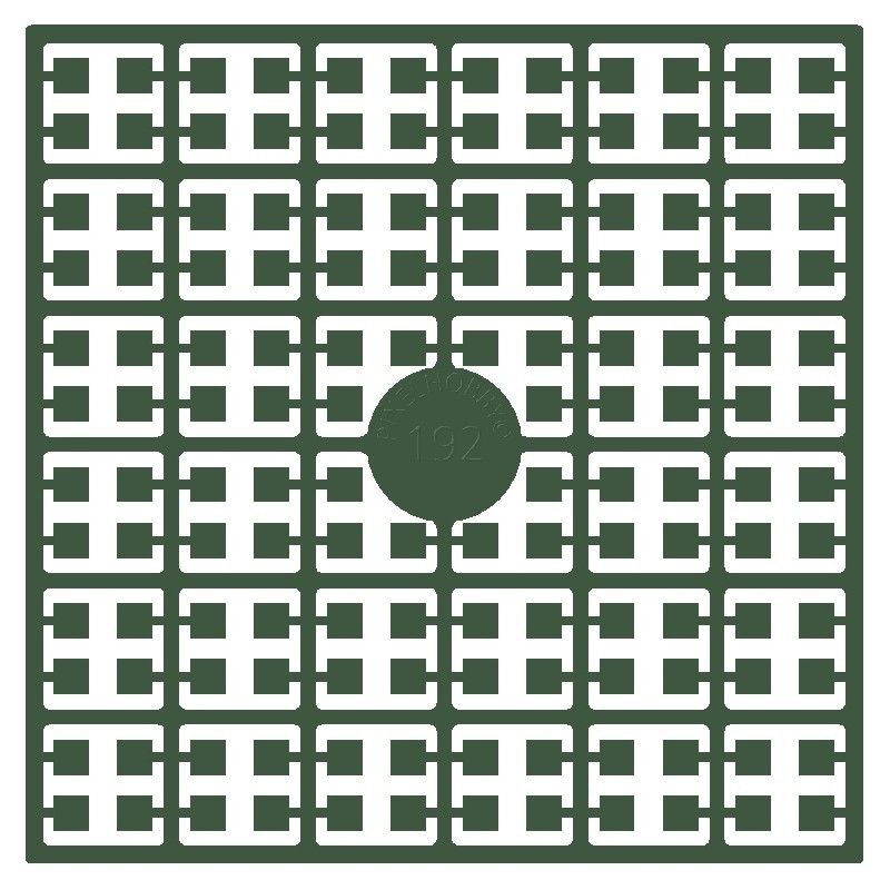 Pixel Hobby matje - 192 Blauwgroen