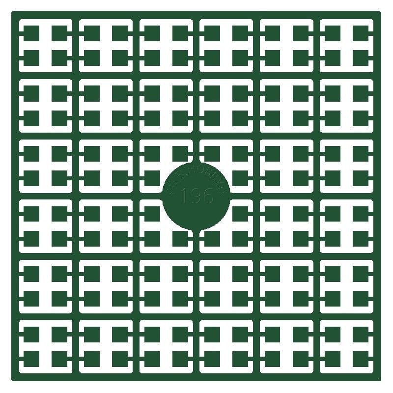 Pixel Hobby matje - 196 Grasgroen donker
