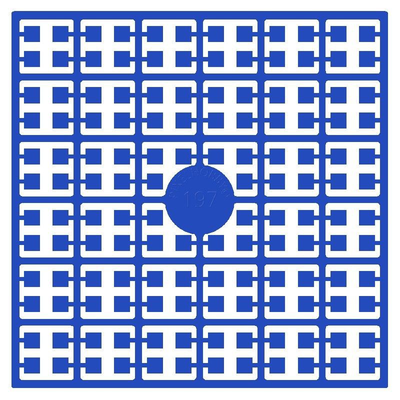 Pixel Hobby matje - 197 Oceaanblauw