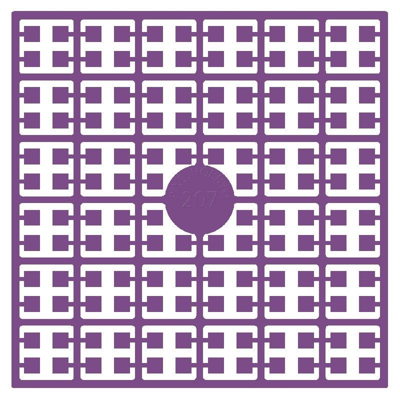 Pixel Hobby matje - 207 Violet donker