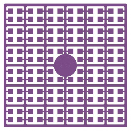 Pixel Hobby matje - 207 Violet donker