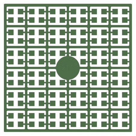 Pixel Hobby matje - 211 Basilicum groen