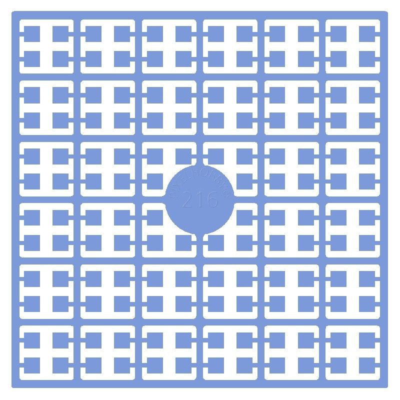 Pixel Hobby matje - 216 Oceaanblauw licht