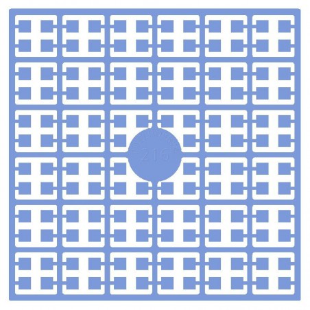 Pixel Hobby matje - 216 Oceaanblauw licht