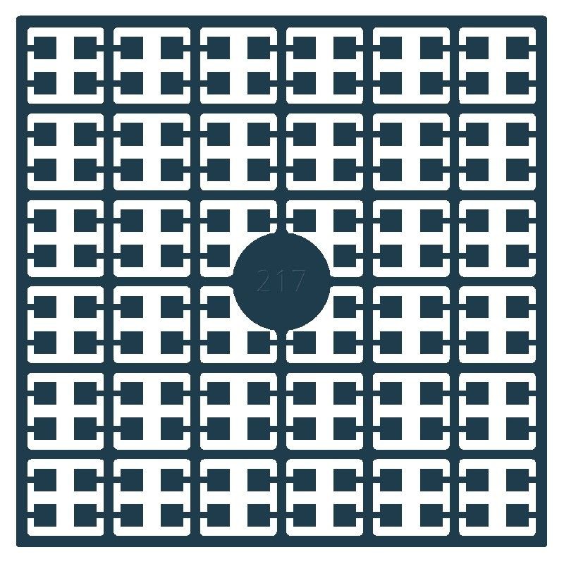 Pixel Hobby matje - 217 Turquoise donker