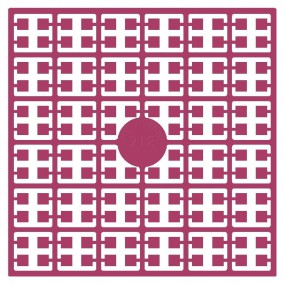 Pixel Hobby matje - 218 Cranberry roze heel donker