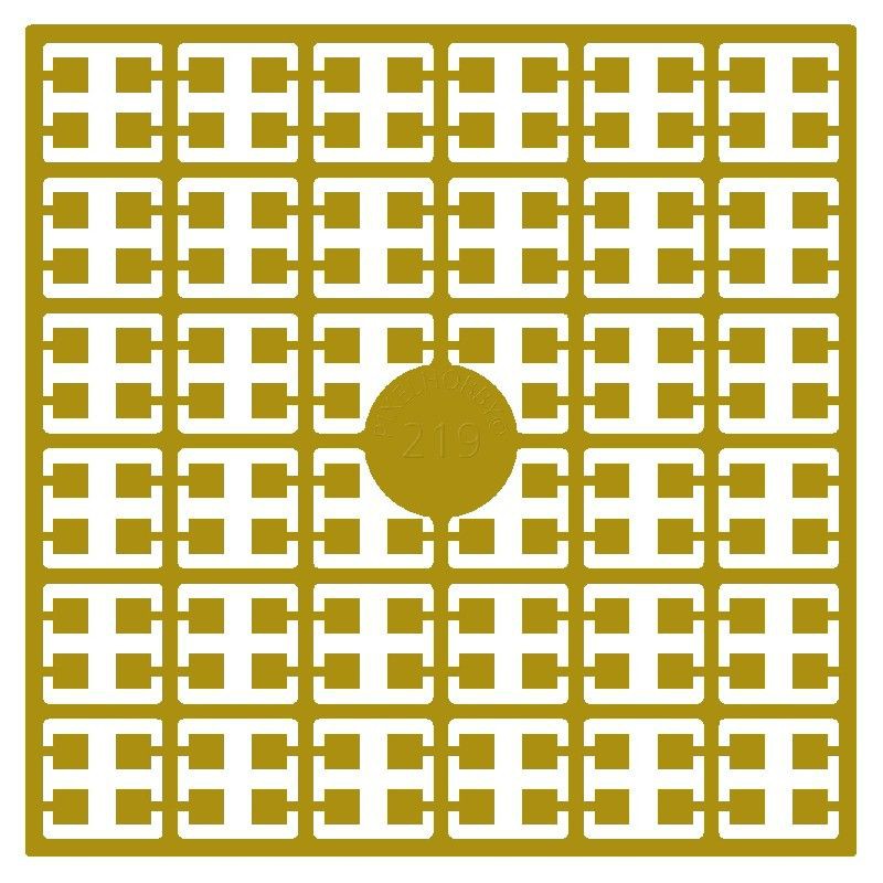 Pixel Hobby matje - 219 Mosterdgeel