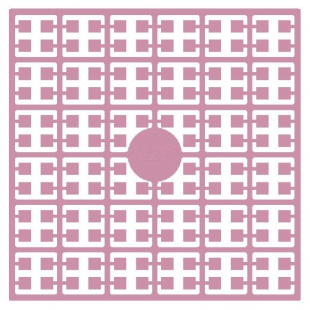 Pixel Hobby matje - 223 Cranberry roze heel licht
