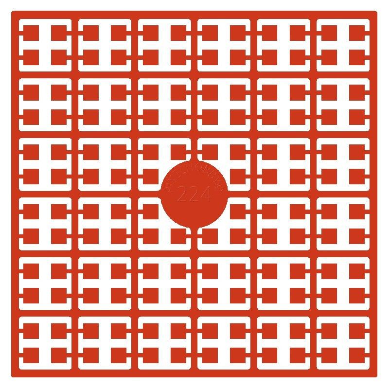 Pixel Hobby matje - 224 Oranje